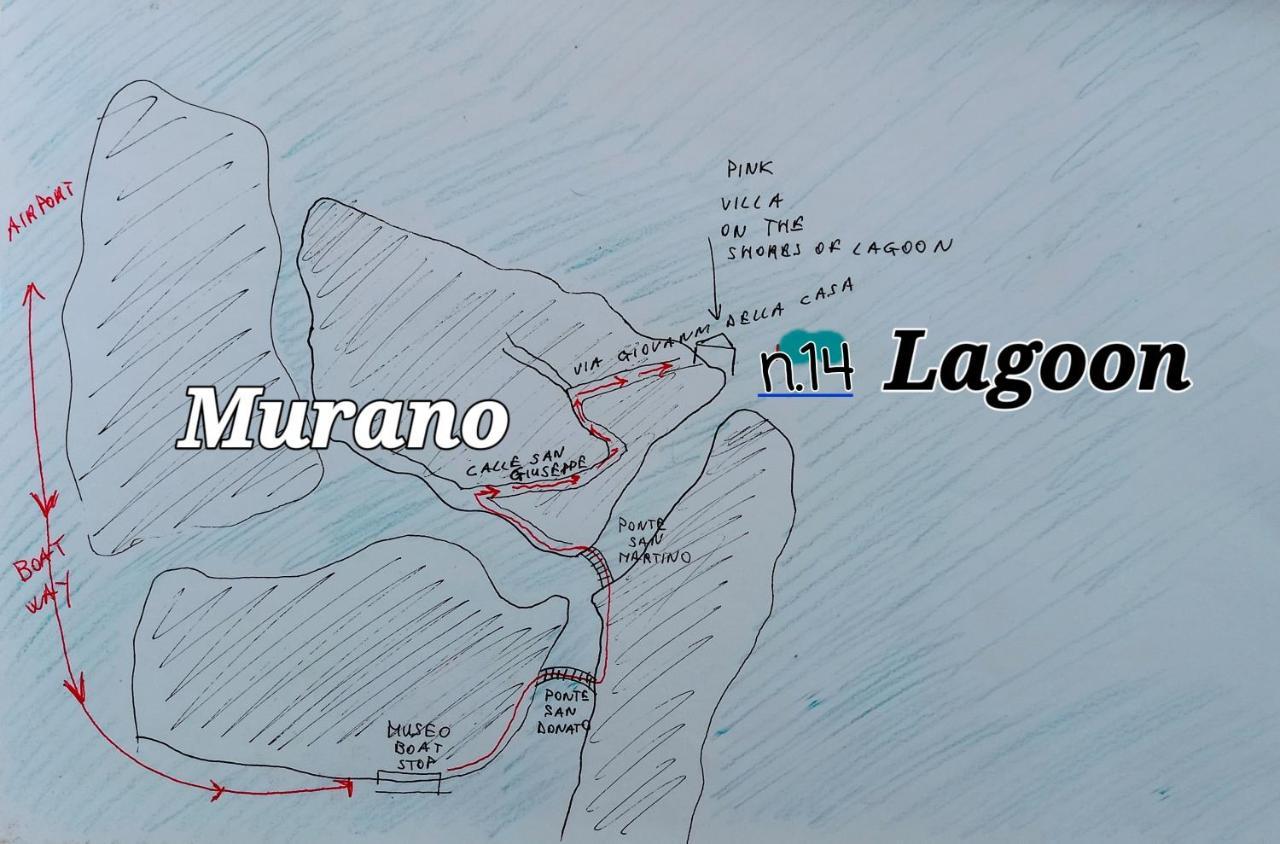 L' Incantevole Paesaggio Della Laguna Di Murano Exterior foto